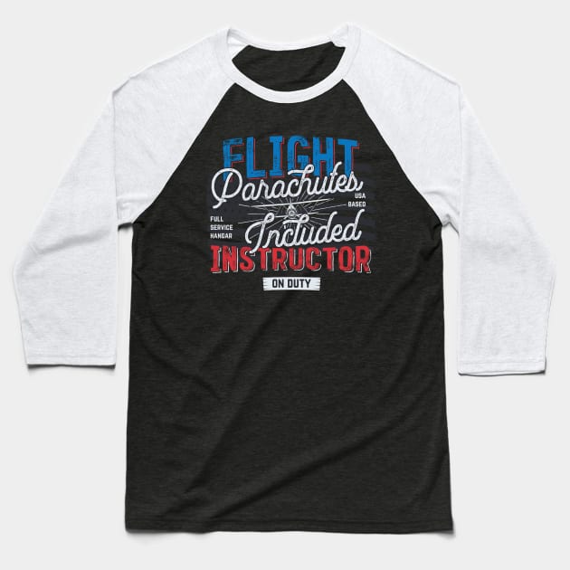 Flight Instructor Baseball T-Shirt by p308nx